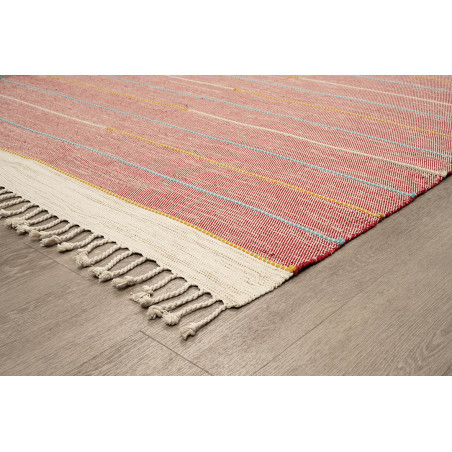 Χαλί New Plan Ribella Χειροποιητο 400 Red 200x285