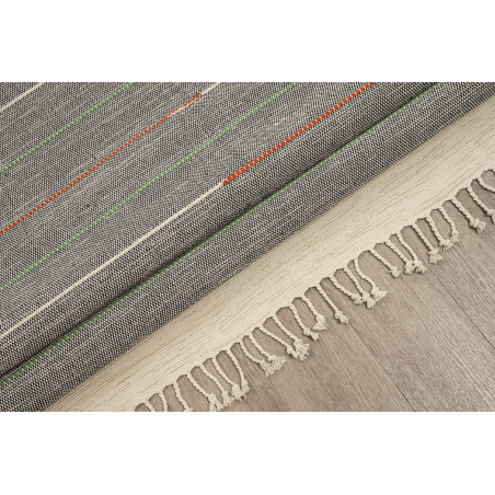 Χαλί New Plan Ribella Χειροποιητο 500 L.Grey 200x285