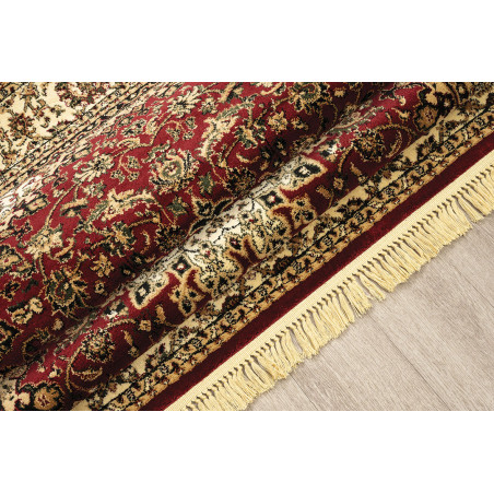 Χαλί New Plan Persia 1019 Burgundy Με Κροσσι 200x290