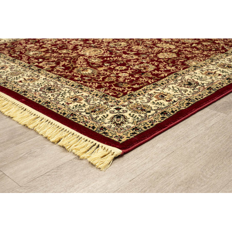 Χαλί New Plan Persia 1533 Burgundy Με Κροσσι 200x290