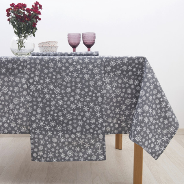 Τραπεζομάντηλο Dimeco 135Χ135 8581 Grey