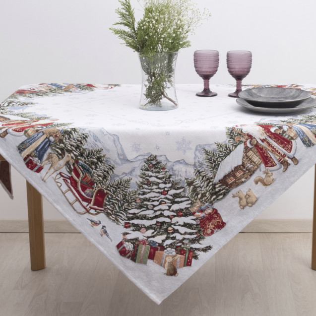 Τραπεζομάντηλο Dimeco 140Χ140 8954