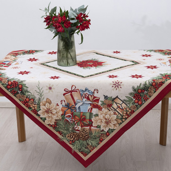 Τραπεζομάντηλο Dimeco 140Χ140 8949