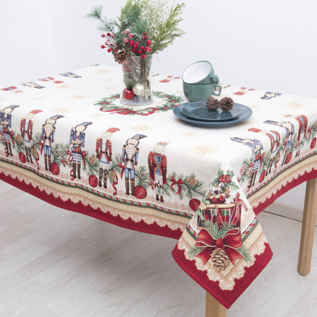 Τραπεζομάντηλο Dimeco 140Χ180 8945 Red