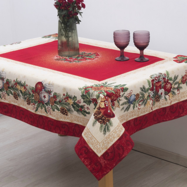 Τραπεζομάντηλο Dimeco 140Χ140 8941