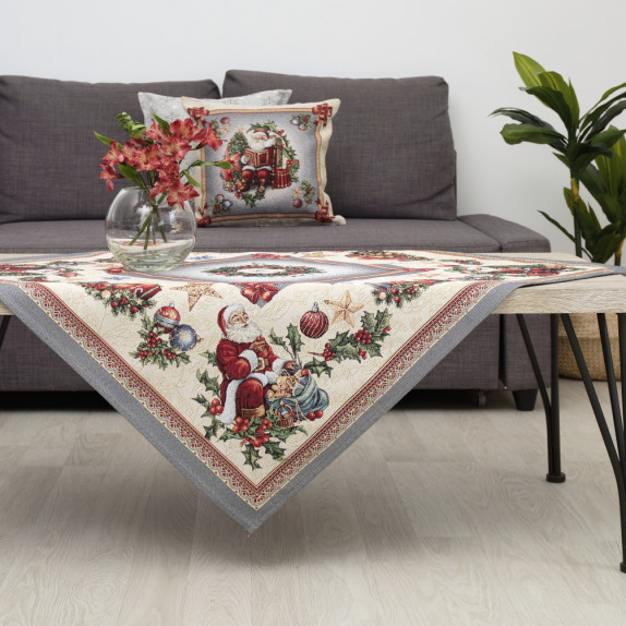 Καρέ Dimeco 100Χ100 8930 Silver