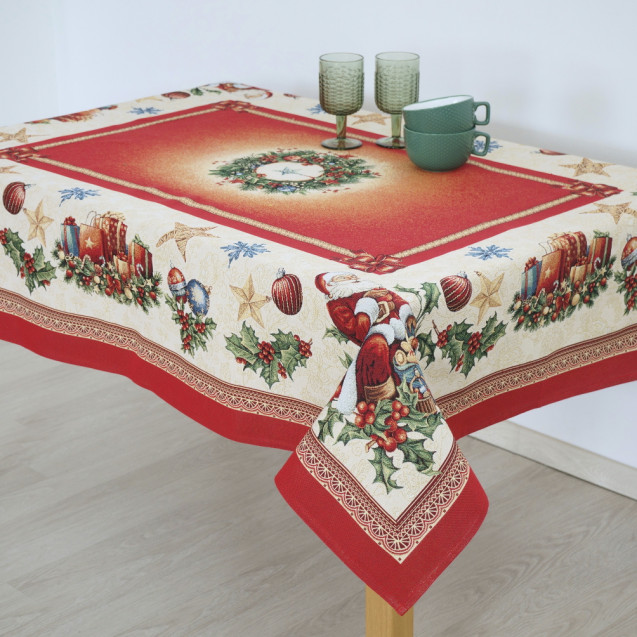 Τραπεζομάντηλο Dimeco 140Χ220 8930 Red