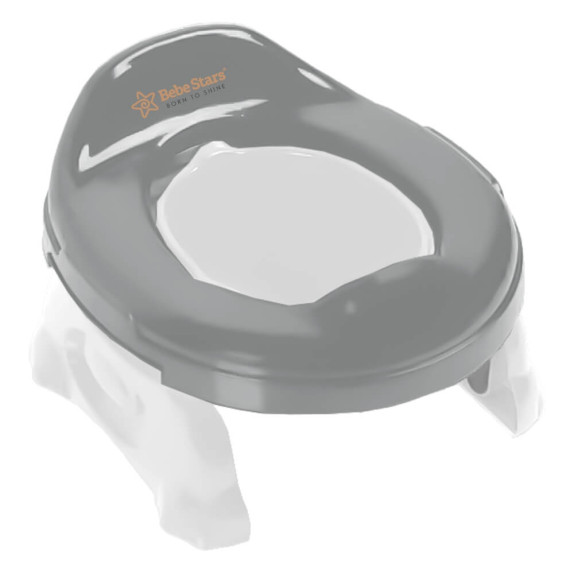 Γιογιό Ταξιδιού Bebe Stars 2in1 Grey 51-186