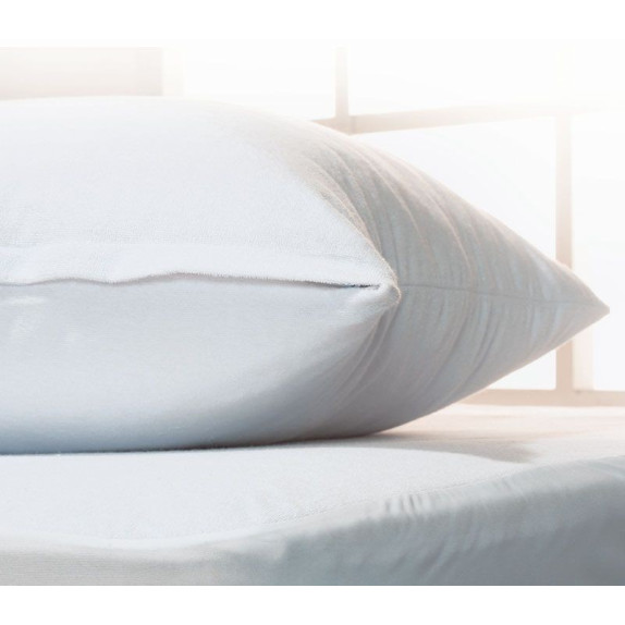 Επίστρωμα μαξιλαριού Terry&Pu Nef-Nef Σετ 2ΤΜΧ 50x70