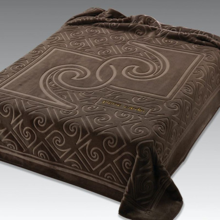 Κουβέρτα Βελουτέ Υπέρδιπλη Pierre Cardin Nancy 656/21 Lila 220x240