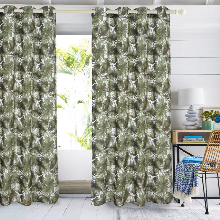 Κουρτίνα με Κρίκους Das Home 2179 140x260