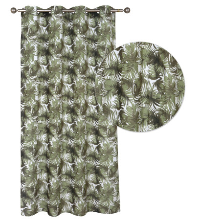 Κουρτίνα με Κρίκους Das Home 2179 140x260