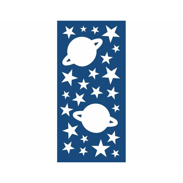 Αυτοκόλλητα Φωσφορίζοντα Ango Rocket & Stars...