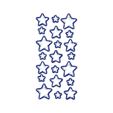 Αυτοκόλλητα Φωσφορίζοντα Για Τοίχο Ango Glow Star Small 59506