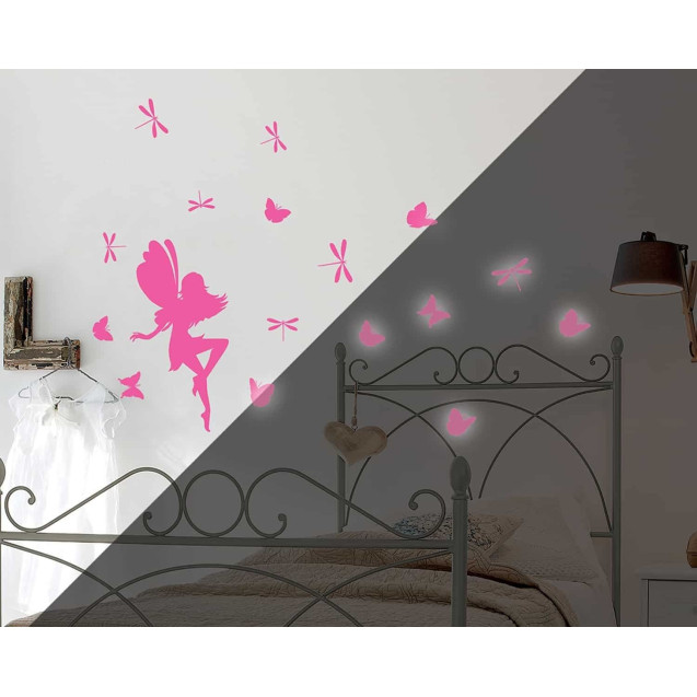 Αυτοκόλλητα Φωσφορίζοντα Τοίχου Medium Ango...