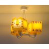 Παιδικό Φωτιστικό Οροφής Τρίφωτο Ango Little Tiger 64567