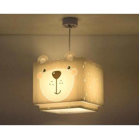 Παιδικό Φωτιστικό Οροφής Μονόφωτο Ango Little Teddy 64572