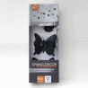 Αυτοκόλλητα 3D Πολυπροπυλενίου Ango Black Butterflies 24002