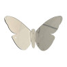 Αυτοκόλλητα 3D Πολυπροπυλενίου Ango Silver Butterflies 24012