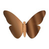 Αυτοκόλλητα 3D Πολυπροπυλενίου Ango Bronze Butterflies 24013
