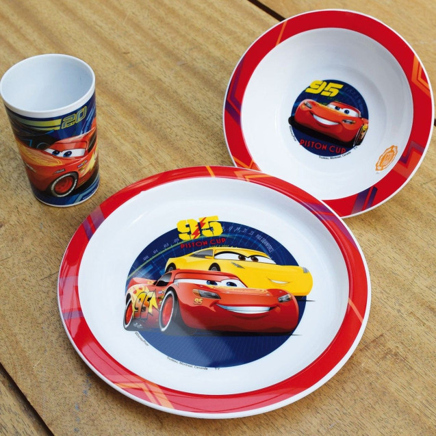 Σετ Φαγητού 3 Τεμαχίων Ango Cars Disney 005515