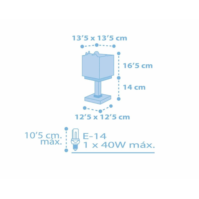 Παιδικό Πορτατίφ Ango Baby Jungle Blue 63111 T