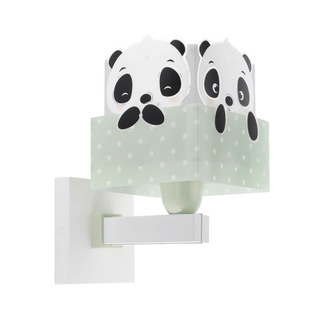 Παιδική Απλίκα Τοίχου Ango Panda Green 63169 H