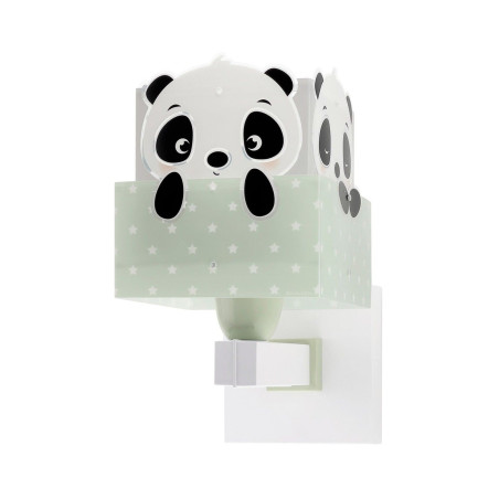 Παιδική Απλίκα Τοίχου Ango Panda Green 63169 H