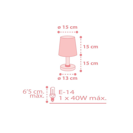 Παιδικό Πορτατίφ Ango Starlight Pink 82211 S