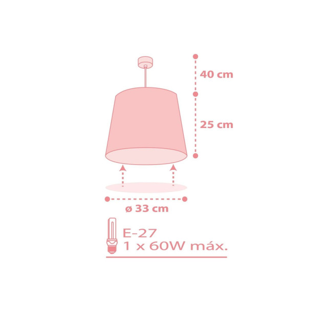 Παιδικό Φωτιστικό Οροφής Μονόφωτο Ango...