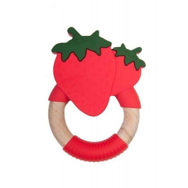 Μασητικό-Κρίκος Οδοντοφυίας Nibbling Strawberry...