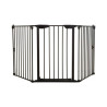 Πόρτα Ασφαλείας DreamBaby Newport 3 Panel Black BR75297 85.5-200cm