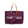 Τσάντα Αλλαγής ChildHome Family Bag Aubergine BR75999