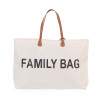Τσάντα Αλλαγής ChildHome Family Bag Off White BR74497