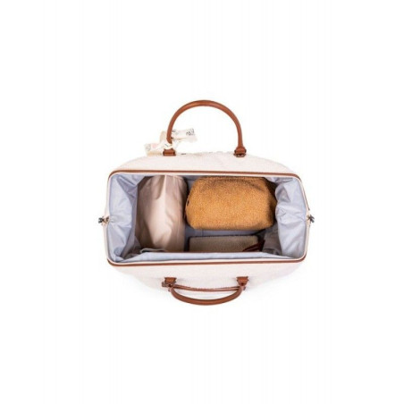 Τσάντα Αλλαγής ChildHome Mommy Bag Teddy Off White BR75448