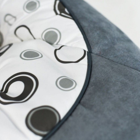 Ηλεκτρική Κούνια - Ρηλάξ Flora 2 in 1 Bebe Stars Grey 252-186