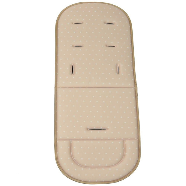 Κάλυμμα Καροτσιού Bebe Stars Polka Dot Beige...