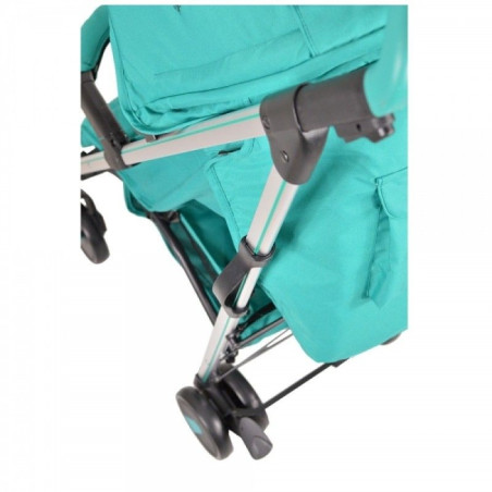 Καρότσι Bebe Stars Mito Aqua με Ποδόσακο 182-181