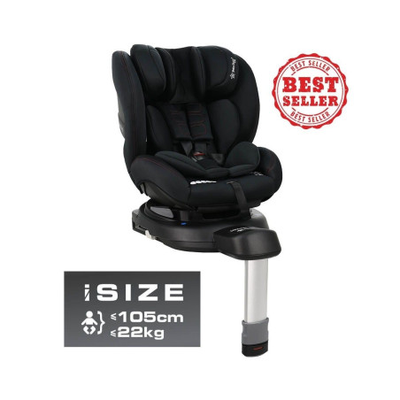 Κάθισμα Αυτοκινήτου Bebe Stars Megan i-Size 360° Black 926-188 0-22kg