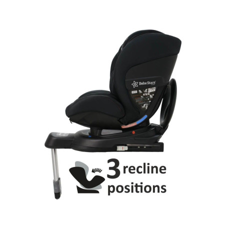 Κάθισμα Αυτοκινήτου Bebe Stars Megan i-Size 360° Black 926-188 0-22kg