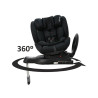 Κάθισμα Αυτοκινήτου Bebe Stars Megan i-Size 360° Black 926-188 0-22kg