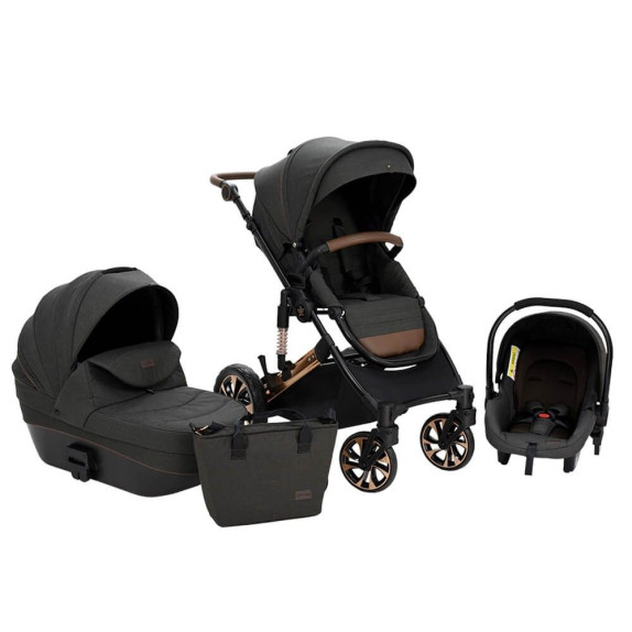 Πολυκαρότσι Bebe Stars Belize 3in1 Graphite 390T-188