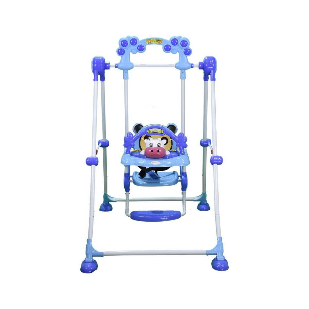 Παιδική Κούνια Bebe Stars Cow Blue 021-181