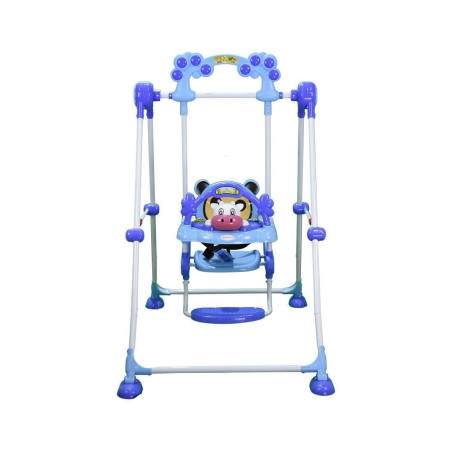 Παιδική Κούνια Bebe Stars Cow Blue 021-181