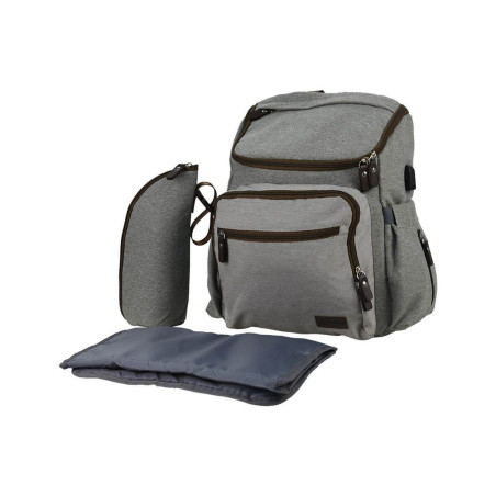 Τσάντα Αλλαξιέρα Πλάτης Bebe Stars με USB Pure 590-182