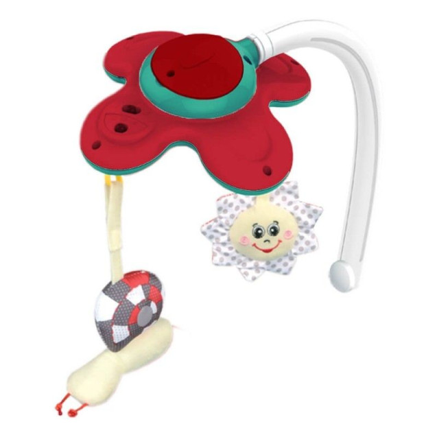 Κούνια & Ρηλάξ Snooze 3in1 Bebe Stars Red 324-180