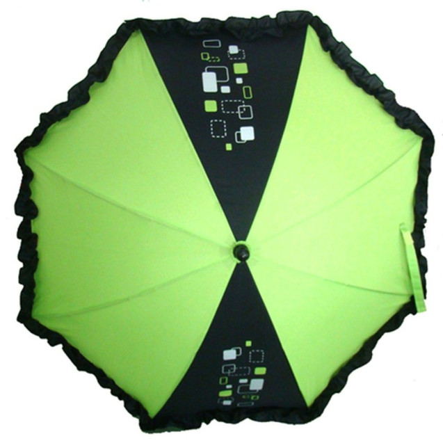 Ομπρέλα Ρυθμιζόμενη Bebe Stars Πράσινη 13-174