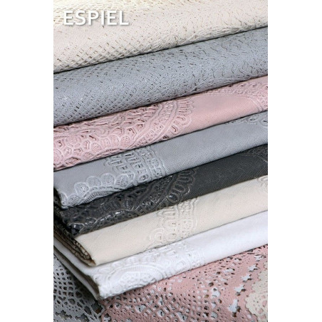 Τραπεζομάντηλο Espiel Vinyl Γκρι PEZ113 135x180εκ
