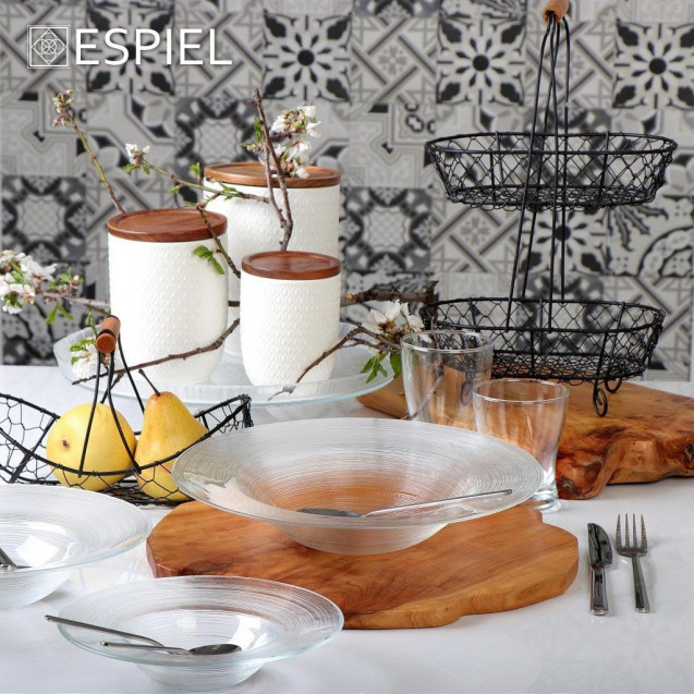 Καλάθι Μεταλλικό Espiel Μαύρο με Λαβή TAK117...