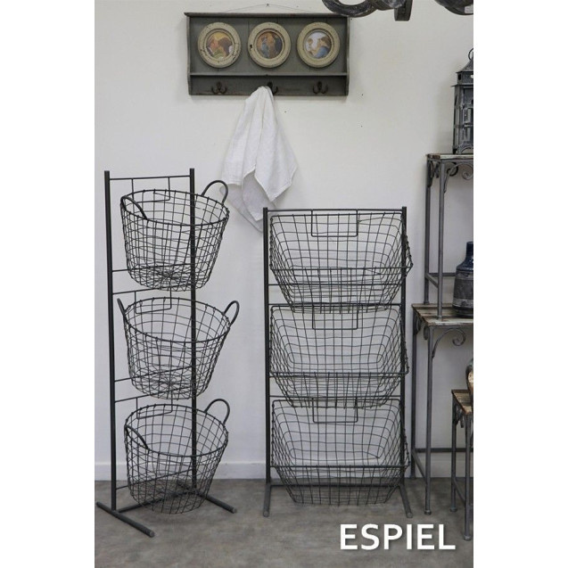 Μανάβης Μεγάλος Espiel με 3 Στρόγγυλα Καλάθια...